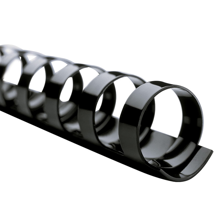 Office Depot® Brand 1" Binding Combs, 200-Sheet Capacity, Black, Pack Of 50