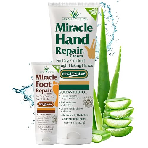 Miracle Hand Repair 8 oz & Miracle Foot Repair 1 oz tube