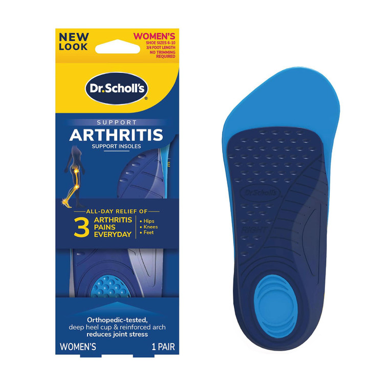 Dr. Scholl's Arthritis Support Insoles, Women, 1 Pair
