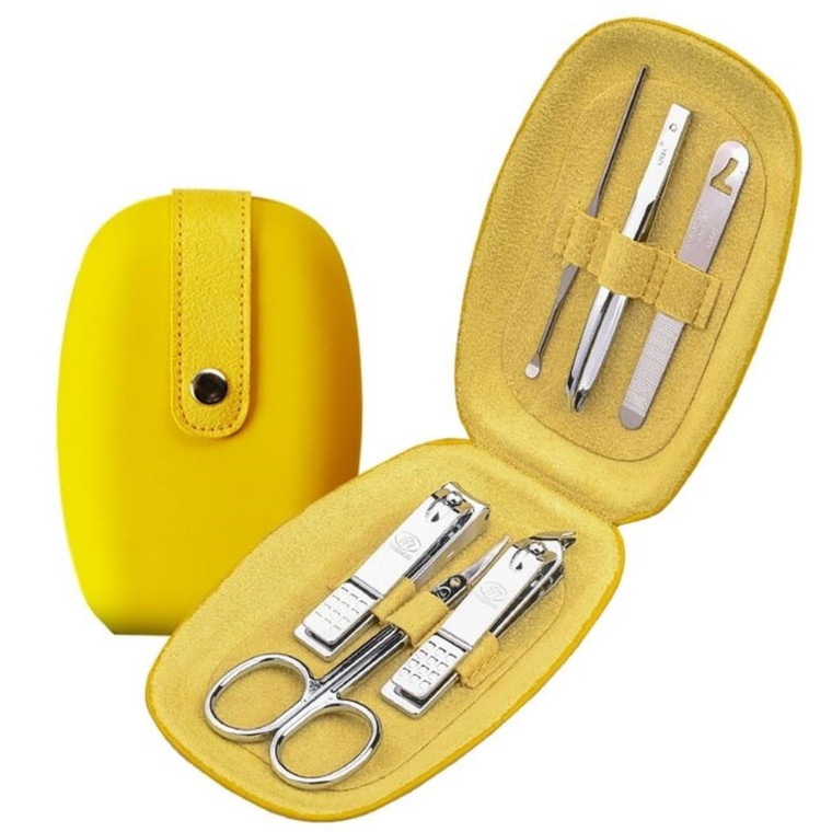 Korean Nail Clipper! World No. 1 Three Seven (777) Travel Manicure Grooming Kit Nail Clipper Set (6 PCs, 60YC), Made in Korea, Since 1975