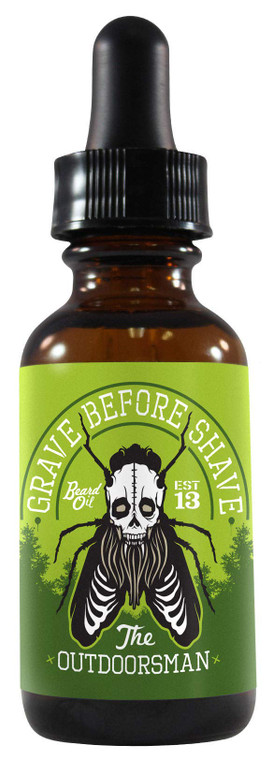Grave Before Shave Beard Oil The Outdoorsman Blend