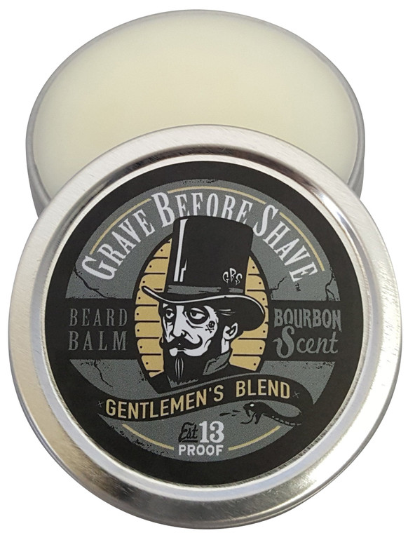 Grave Before Shave Gentlemen's Blend Beard Balm (Bourbon Scent) (4 oz.)