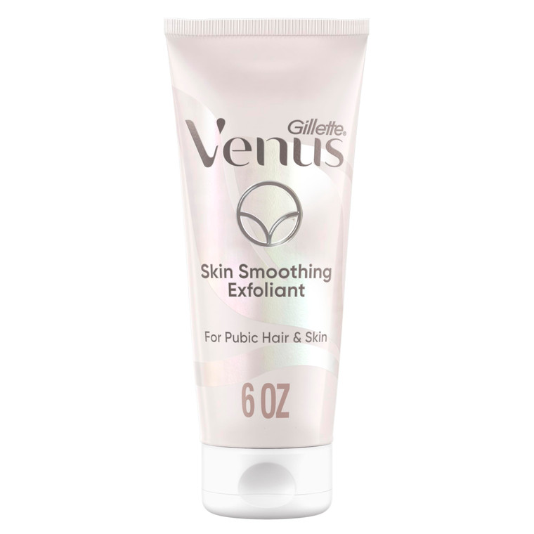 Gillette Venus Intimate Grooming Skin-Smoothing Exfoliant Preshave for Bikini Pubic Hair and Skin, 6 Oz