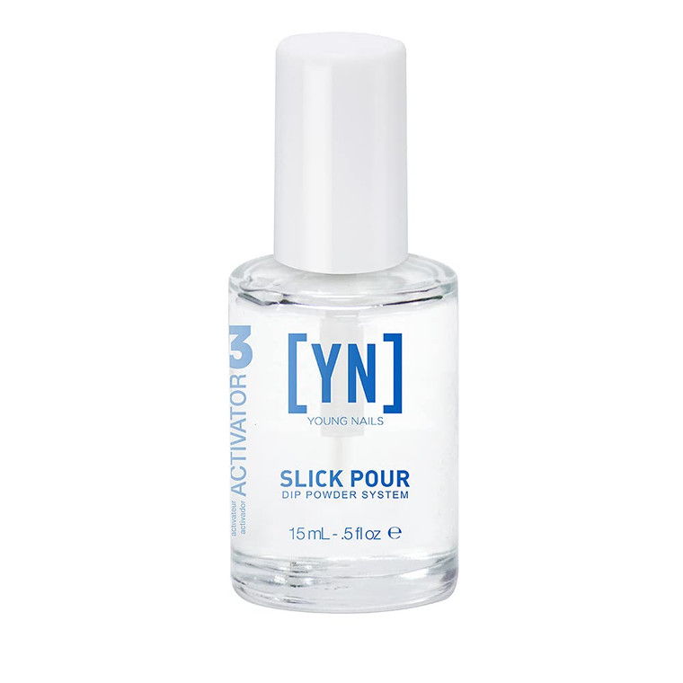 Young Nails SlickPour Activator, Step 3, 0.5 oz