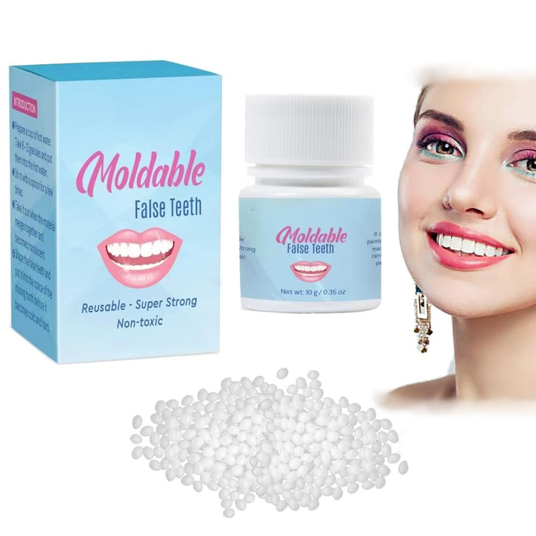 Temporary Teeth Repair Kit - Teeth replacement kit for temporary repair false tooth teaching