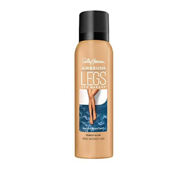 Sally Hansen Airbrush Legs®, Leg Makeup, Fairest Glow, Easy Application, Flawless Looking Legs, Water Resistant, Transfer Proof Lotion