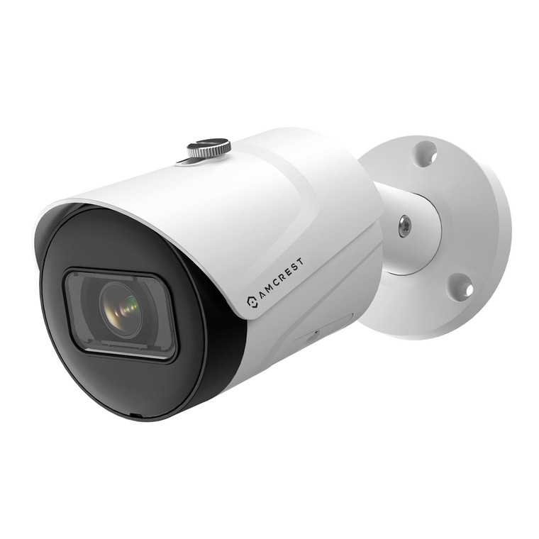 Amcrest 4K (8MP) IP POE Camera, UltraHD Outdoor Bullet, 3840x2160, 98ft NightVision, 125° FOV, IP67, MicroSD (256GB), Human & Vehicle Detection, Trip