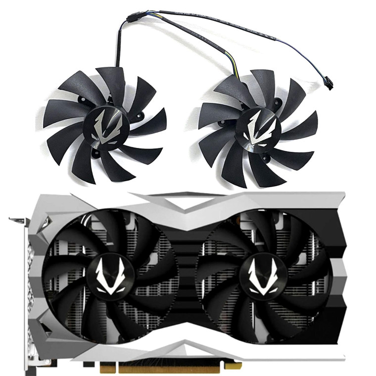87MM GA92A2H 0.35A GTX 1660 1660Ti Graphics Fan for Zotac GeForce RTX 2060 2070 Super Mini Video Card Cooling Fan