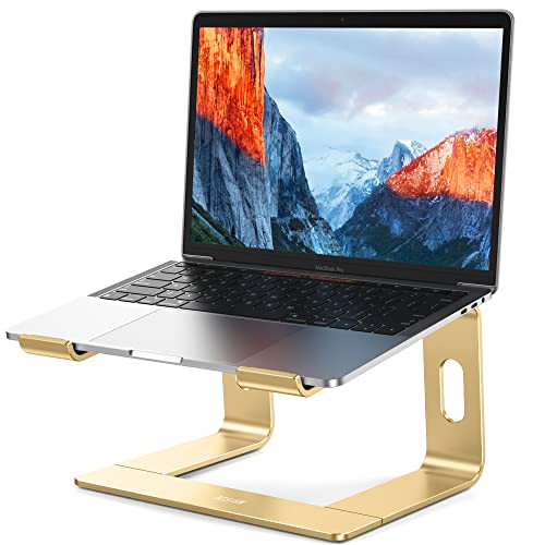 BESIGN LS03 Aluminum Laptop Stand, Ergonomic Detachable Computer Stand, Riser Holder Notebook Stand Compatible with Air, Pro, Dell, HP, Lenovo More 1