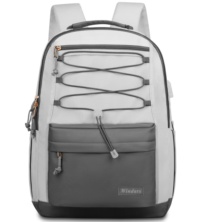 WINDARS School Backpack for Teens Girls, Aesthetic College Backpack Large Bookbag for Women Students Fashion 15.6 Inch Laptop Bag for Work Travel (Da