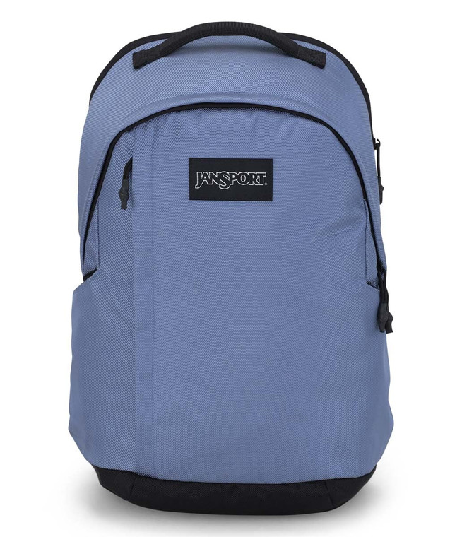 JanSport Station Pack  Large Backpack with Padded Laptop Sleeve, Dual Water Bottle Pockets, and Loft Pocket, Elemental Blue