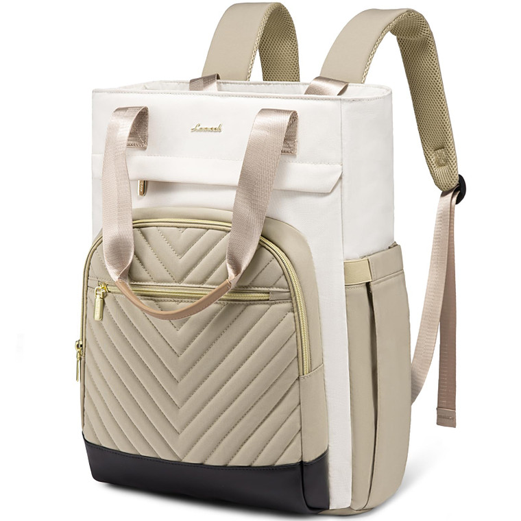 LOVEVOOK Laptop Backpack for Women, 17 Inch Work Laptop Bag Teacher Nurse Backpack, Wide Open Travel Tote Backpack Purse Business Computer Daypack wi