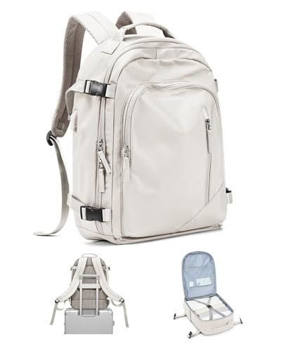 Travel Backpack for Women Men, Waterproof Carry on Backpack for Flight Approved Personal Item Bag, Business Laptop Backpack with USB Charging for Hik