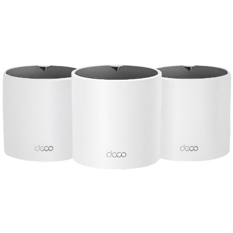TP-Link Deco X15 Dual-Band AX1500 WiFi 6 Mesh Wi-Fi System | Replaces Routers and Extenders | Covers up to 5,600 sq.ft. | 2 Gigabit Ports per Unit, S