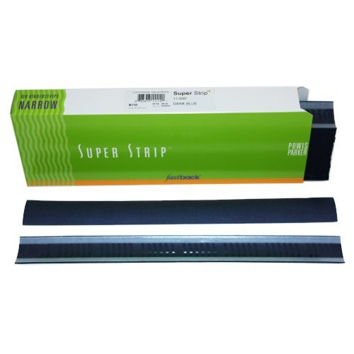 Dark Blue 11" Narrow Powis Parker Fastback 100 Ct. Super Strip Binderstrips