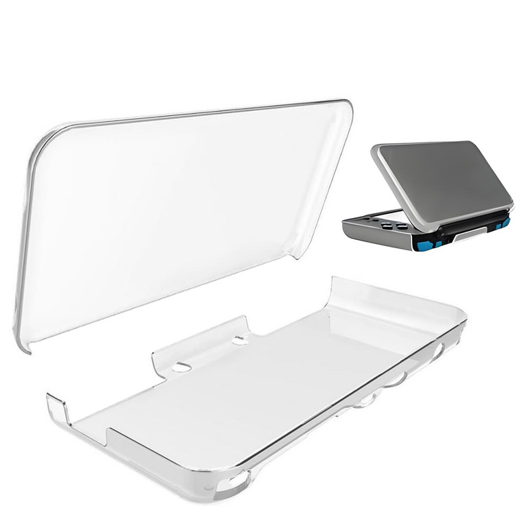 OSTENT Transparent Clear Crystal Protective Cover Case Shell for Nintendo New 2DS LL/XL Console