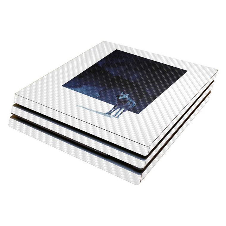 MightySkins Carbon Fiber Skin for Sony PS4 Pro Console - Im Going Back | Protective, Durable Textured Carbon Fiber Finish | Easy to Apply, Remove, an