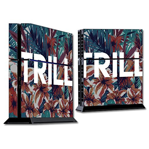 MightySkins Skin Compatible with Sony Playstation PS4 Console  Trill | Protective, Durable, and Unique Vinyl Decal wrap Cover | Easy to Apply, Remov