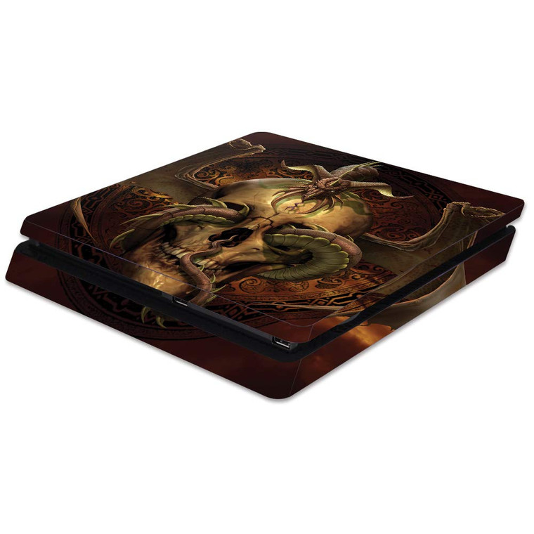 MightySkins Skin Compatible with Sony PS4 Slim Console - Dissent | Protective, Durable, and Unique Vinyl Decal wrap Cover | Easy to Apply, Remove, an