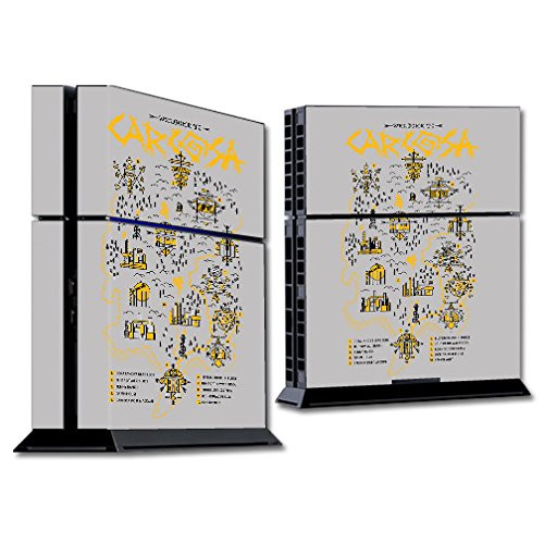 MightySkins Skin Compatible with Sony PS4 Console - Detective Map | Protective, Durable, and Unique Vinyl Decal wrap Cover | Easy to Apply, Remove, a