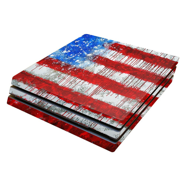 MightySkins Skin Compatible with Sony PS4 Pro Console - Colors Dont Run | Protective, Durable, and Unique Vinyl Decal wrap Cover | Easy to Apply, Rem