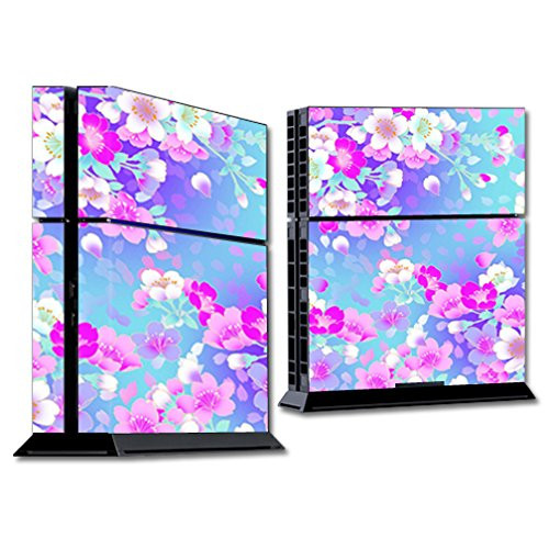 MightySkins Skin Compatible with Sony PS4 Console - in Bloom | Protective, Durable, and Unique Vinyl Decal wrap Cover | Easy to Apply, Remove, and Ch