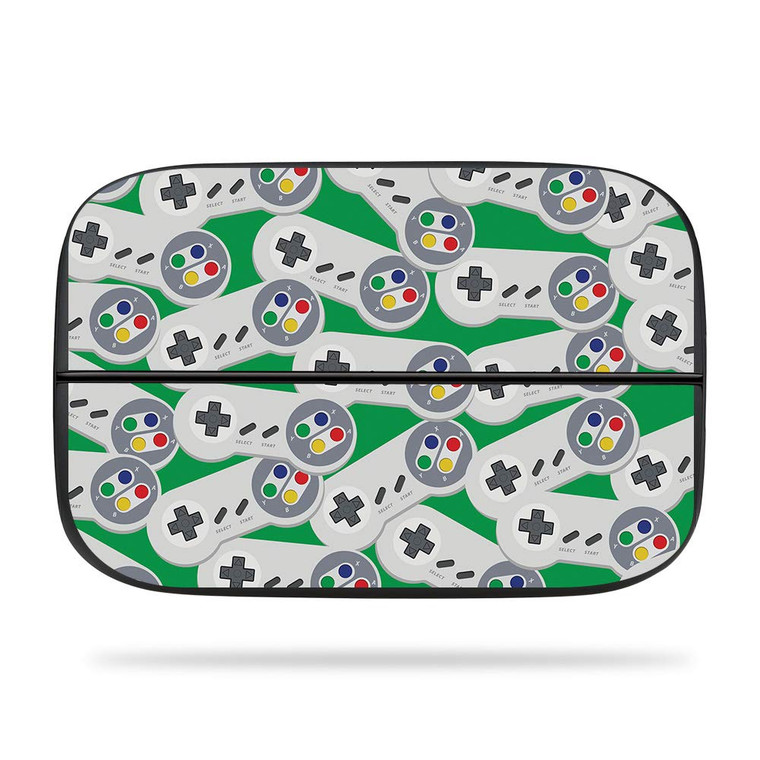 MightySkins Skin Compatible with Elgato Game Capture hd60s - Retro Controllers 1 | Protective, Durable, and Unique Vinyl Decal wrap Cover | Easy to A