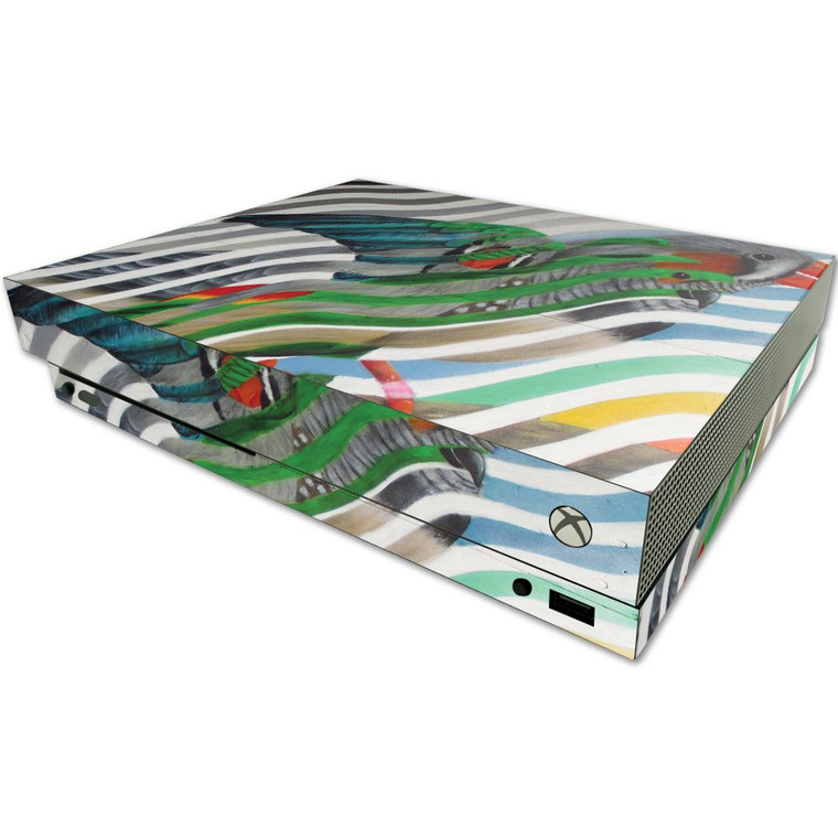 MightySkins Skin Compatible with Microsoft One X Console Only - Birds Unite | Protective, Durable, and Unique Vinyl Decal wrap Cover | Easy to Apply,