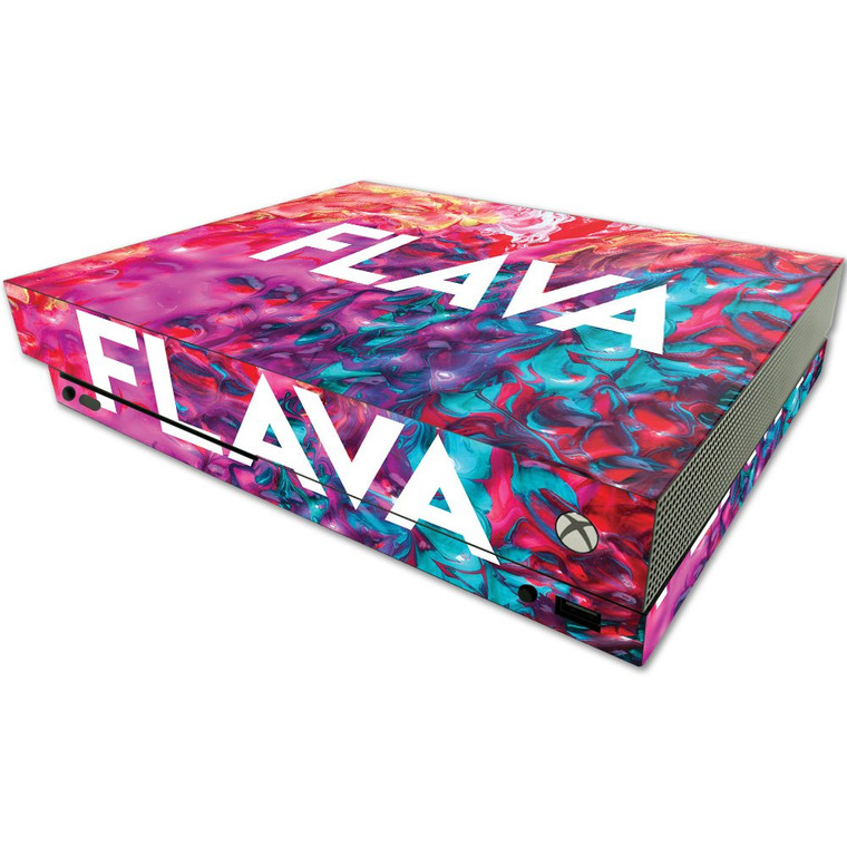 MightySkins Skin Compatible with Microsoft One X Console Only - Flava | Protective, Durable, and Unique Vinyl Decal wrap Cover | Easy to Apply, Remov