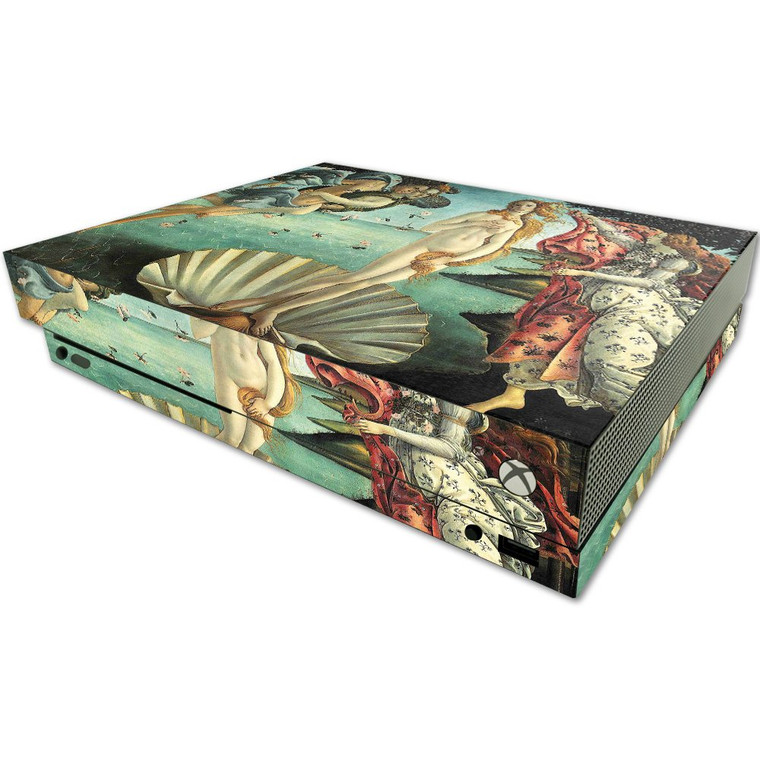 MightySkins Skin Compatible with Microsoft One X Console Only - Birth of Venus | Protective, Durable, and Unique Vinyl Decal wrap Cover | Easy to App