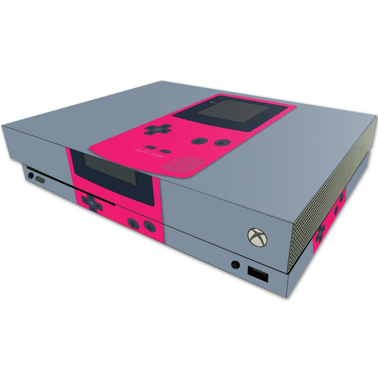 MightySkins Skin Compatible with Microsoft One X Console Only - Game Kid Pink | Protective, Durable, and Unique Vinyl Decal wrap Cover | Easy to Appl