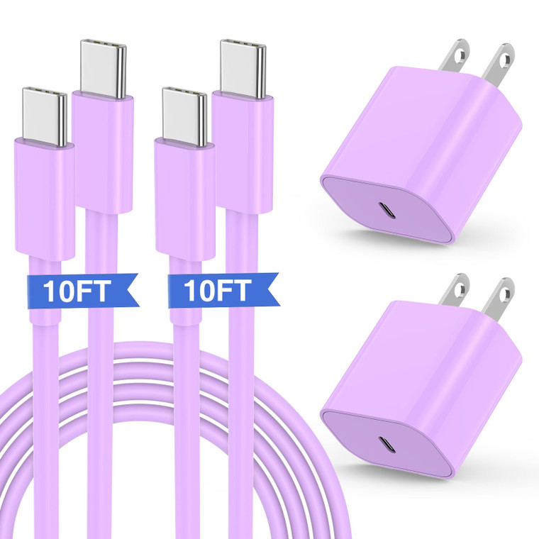 iPhone 17 16 15 Fast Charger, 20W USB C Charging Block for Apple iPhone 17 Pro Max/17 Air/16 Pro/15 Plus, iPad 12/11 inch/Mini/6 Gen,Wall Plug Power