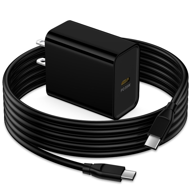 35W Super Fast Charger Type C for Samsung Galaxy S25 Ultra S24 FE A16 5G A15 A14 A36 A35 A56 A55 A54 A53 A32 A26 A06 S23 S22, iPhone 17 16 15 Pro Max