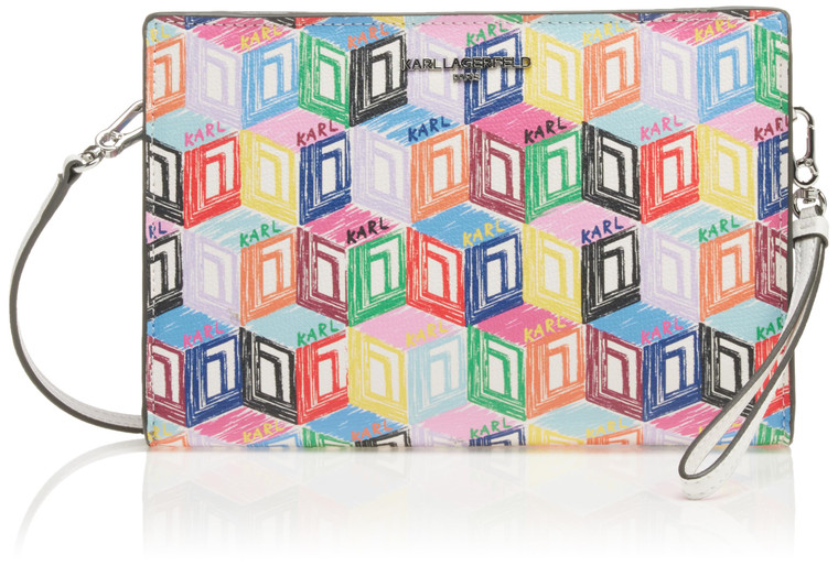 KARL LAGERFELD Paris Women's ADELE Handbag, MULTI COMBO, 1SZ