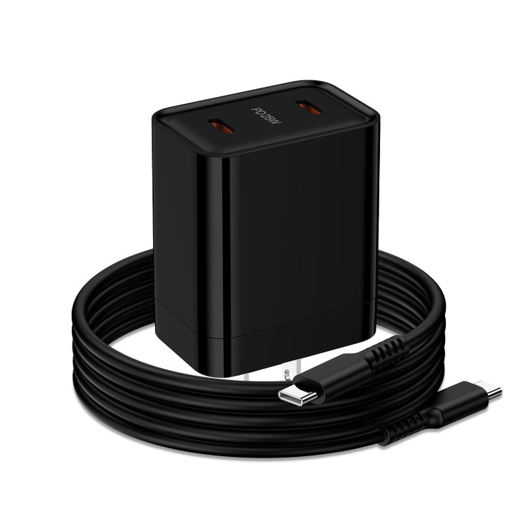 25W Super Fast Charger Block USB C for Google Pixel 10 Pro XL 9a 9,9 Pro,9,9 Pro Fold,8a 8 Pro 8, iPhone 16 15 Pro Max/15 Plus, 6FT Type C to C Charg