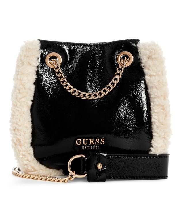 GUESS Davika Convertible Crossbody, Black
