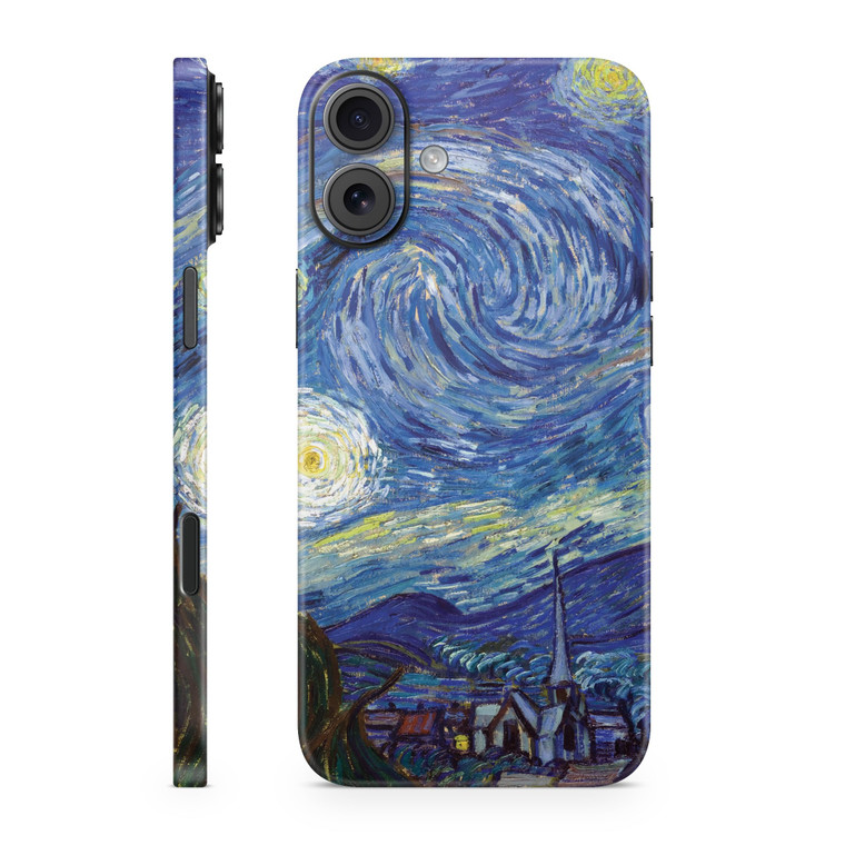 Phone Skin Compatible with Apple iPhone 16 Plus - Starry Night - Premium 3M Vinyl Protective Wrap Decal Cover - Easy to Apply | Crafted in The USA by