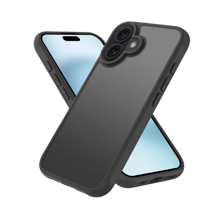 PinLiSheng Matte Case for iPhone 16 Pro Max Case,Shockproof Protective Hard Back Slim Phone Case,Frosted Translucent Back Phone Cover, Anti-Fingerpri