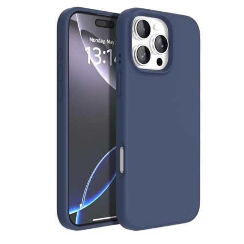 IAIYOXI Designed for iPhone 16 Pro Max 6.9", Premium Liquid Silicone Case with Soft Anti-Scratch Microfiber Lining, Shockproof Protective Slim Phone