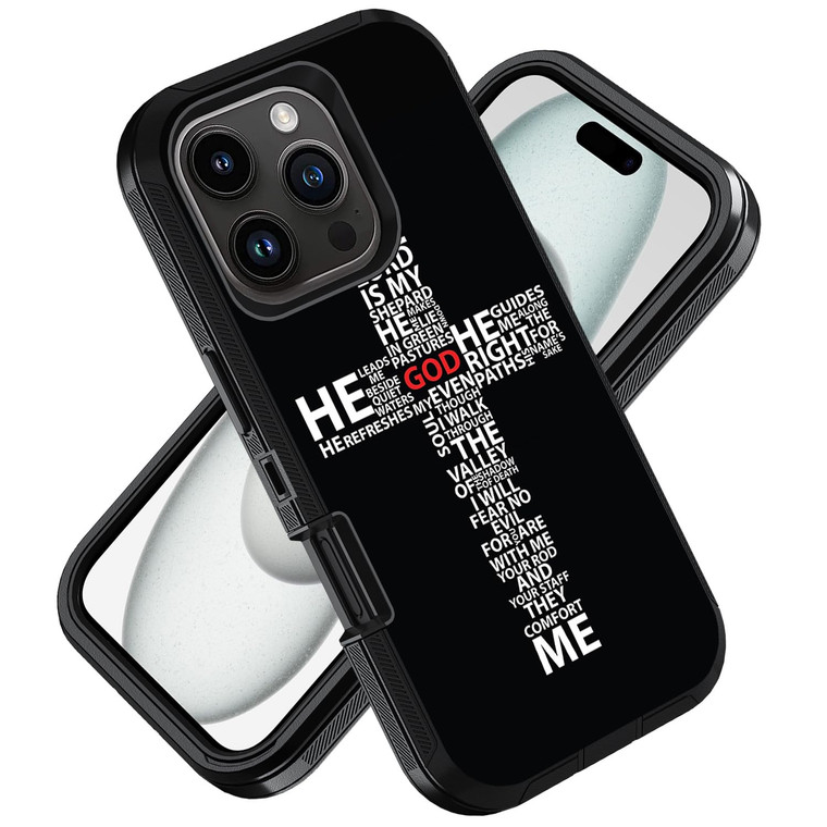 ZXHSBROK Designed for iPhone 16 Pro Max Case, Military Grade Heavy Duty 3-Layer Shockproof Drop Phone Protective Cover for iPhone 16 Pro Max (2024) 6