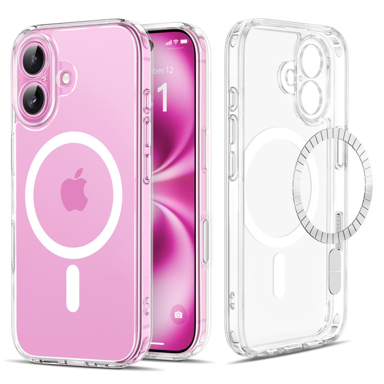 GolbinBox Magnetic for iPhone 16 Plus Case with Camera Control Capture Button,Compatible with MagSafe,[Full Camera Protection][2 Screen Protectors]Sh