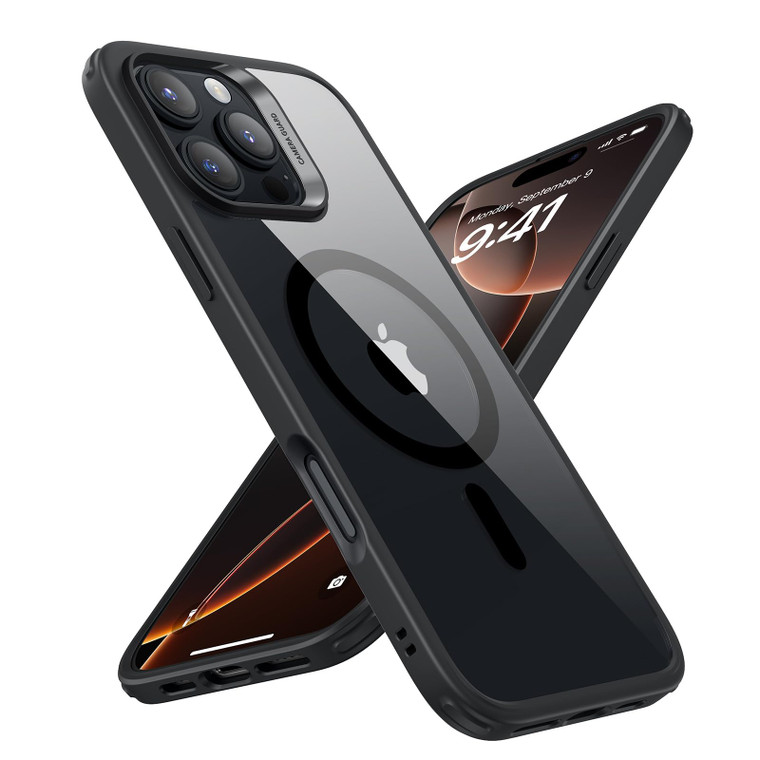 ESR for iPhone 16 Pro Max Case (4 in 1) Set, Translucent Matte Case with Screen Protector, Compatible with MagSafe, Military-Grade Protection, Classi