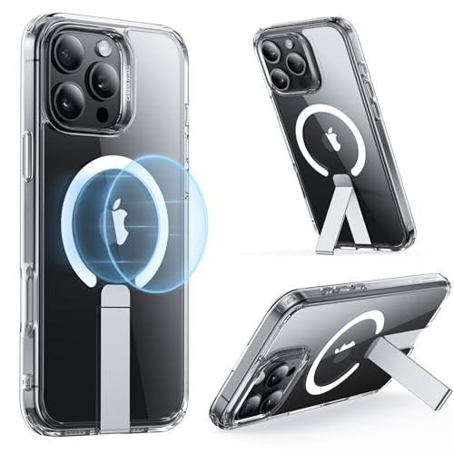 ESR for iPhone 16 Pro Max Case with Kickstand, Compatible with MagSafe, Magnetic Case for iPhone 16 Pro Max, Fully Adjustable Flickstand, Military-Gr