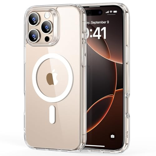 ESR for iPhone 16 Pro Case (4 in 1) Set, Translucent Matte Case, Compatible with MagSafe, Military-Grade Protection, Classic Series,Clear