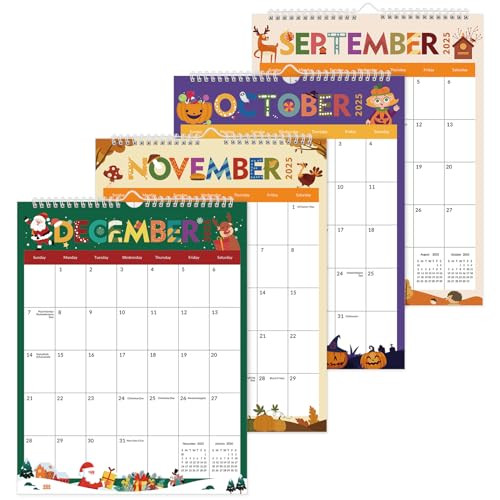 KONVINIT Wall Calendar 2025-2026, 26 Monthly Large Calendar 2025-2026 - 11'' x 14'' - Runs from November 2024 Until December 2026, 2025 Wall Calendar