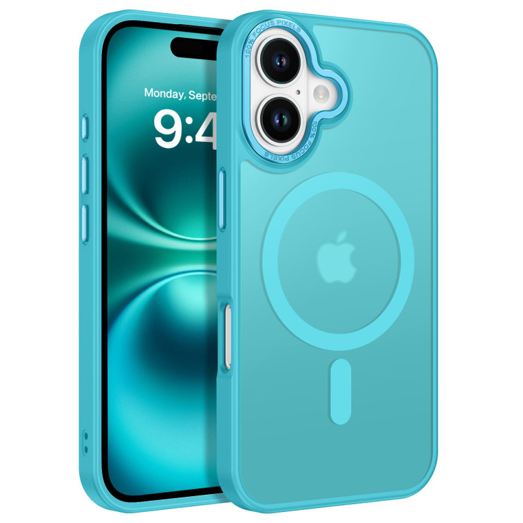 BENTOBEN Compatible with iPhone 16 Plus Case for Magnetic iPhone 16 Plus Phone Case [Compatible with Magsafe] Slim Translucent Matte Shockproof Bumpe