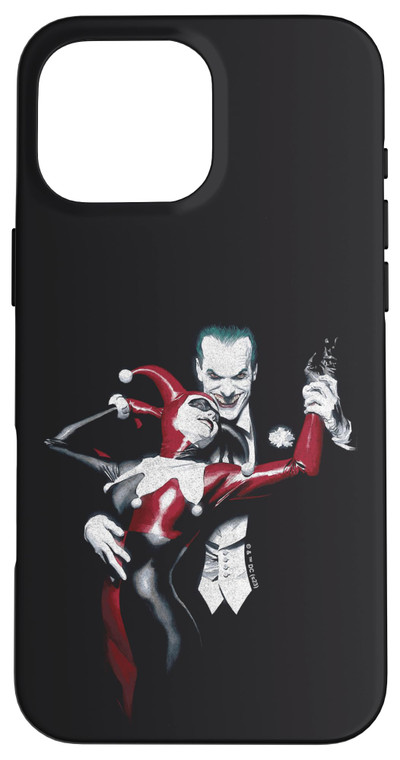 iPhone 16 Pro Max DC Comics Batman Joker & Harley Quinn Classic Dance Shot Case