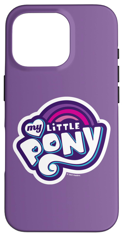 iPhone 16 Pro My Little Pony: Friendship Is Magic Purple Logo Case