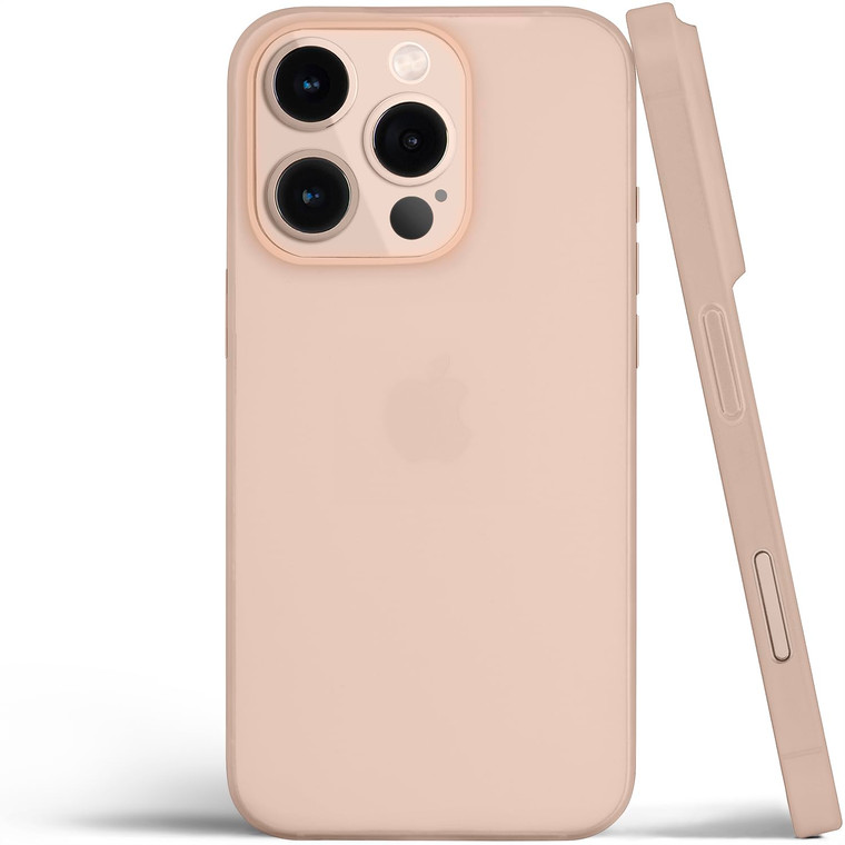 totallee Thin iPhone 16 Pro Case, Thinnest Cover Ultra Slim Minimal - for Apple iPhone 16 Pro (2024) (Desert Titanium)