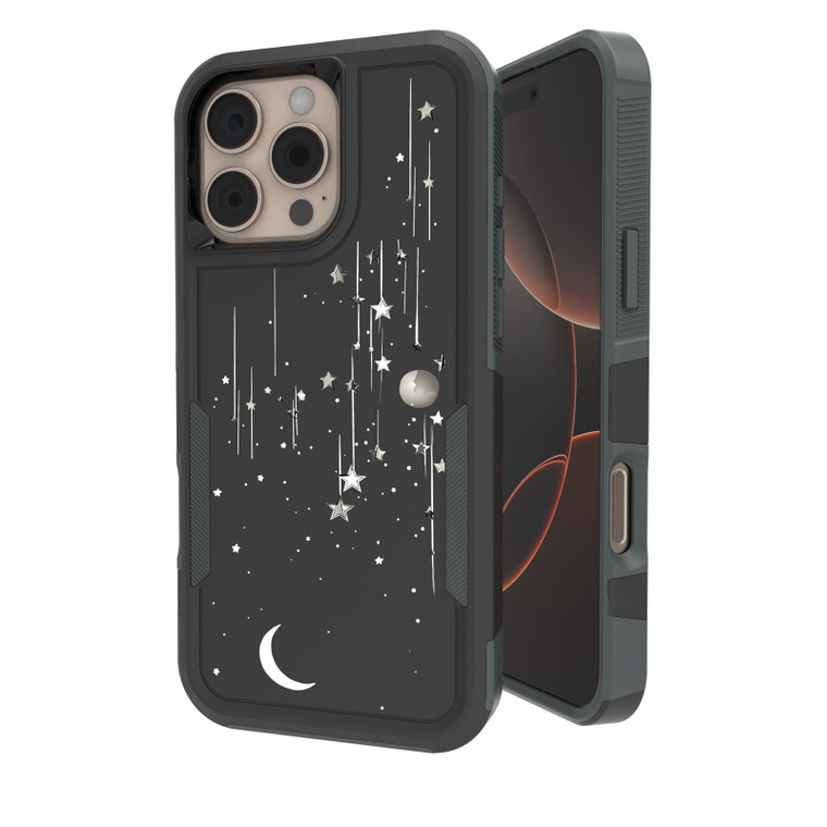 FACASE for iPhone 16 Pro Max Case 6.9 Inch - for Women Girls Cute Girly Phone Cover Kawaii Mushroom Skull Unique Design Pretty Aesthetic Fashion Teen